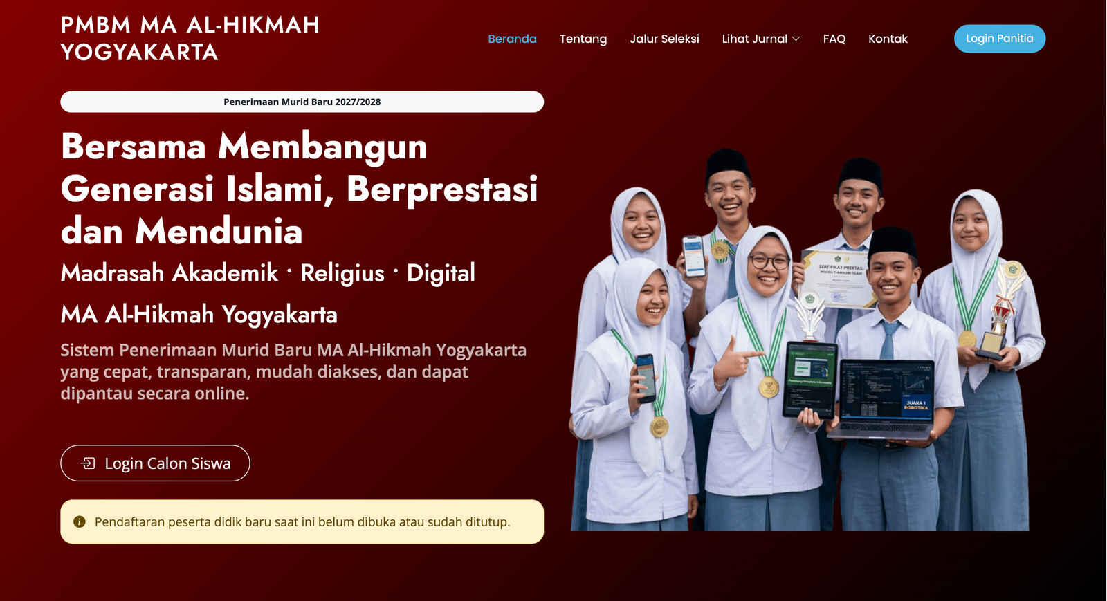 Sistem Penerimaan Murid Baru Sekolah
